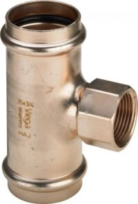 Viega T-Stück Seapress 0317.2 in 35mm x Rp3/4 x 35mm CuNiFe