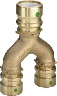 Viega Y-Stück mit SC Geopress 9650TW in 40x40x50mm Rotguss