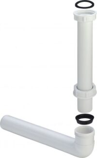 Ablaufbogen 90 Grad VIEGA 5632.2 1368906 11/4"x32x225, Kunststoff/weiß