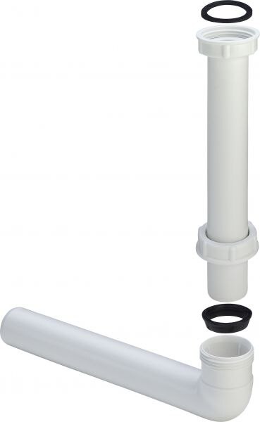 Ablaufbogen 90 Grad VIEGA 5632.2 1368906 11/4"x32x225, Kunststoff/weiß