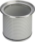 Aufsatzrahmen VIEGA 586416, 4962 Du.120mm, Rahmen aus Edelstahl