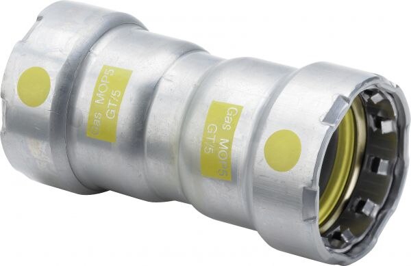 Muffe MEGAPRESS-G 4616 ,738631 1" Stahl verzinkt mit Pressanschluss
