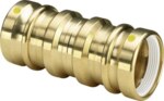 Viega Reparatur-Schiebemuffe mit SC Geopress G 9615.5G in 63mm Rotguss