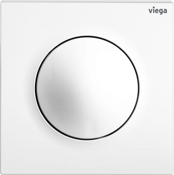 Viega Urinal Betätigungsplatte VfS 20 8610.2 aus Kunststoff in weiß-alpin