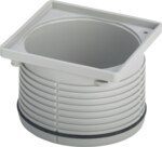 Aufsatzrahmen VIEGA 4922.2, 534516 100x100mm mit Kst Rahmen, Roste 94x94