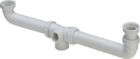 Ablaufverbindung VIEGA 792.3 444853 11/2x11/2"x180-600, für Doppelsp.,Kunstst.