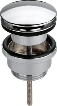 Univ Ventil VISIGN V1 5439 492687 11/4"x63mm, mit r Klick-Haube, verchromt