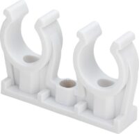 Bild vom Produkt: Clips 12mm, 100438 aus Kunststoff, doppelt Mod.94826C2