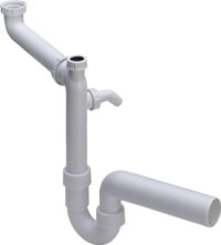 Raumschaffer VIEGA 7850 104054 11/2x50mm mit RöhrengeruchverschlussAbg waag., Kunststoff