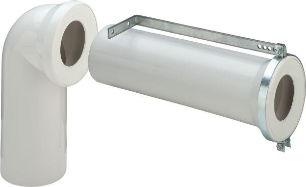 Viega Anschlussset 3811.01 in 110x230/400mm Kunststoff weiß