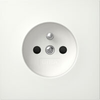 GIRA Steckdose 1f rws glz UP m.BS IP20 4485112