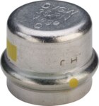 Kappe SANPRESS INOX G 0256 22mm 487256 aus Edelstahl rostfrei