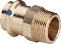 Viega Übergangsstück mit SC Sanpress 2211LF in LABS-frei in 35mm x R11/4 Sibr