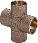 Rotguss-Kreuzstück 94180 22mm, pro Stück