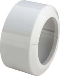 Bild vom Produkt: Klapprosette 110mm Durchmesser Hoehe 90mm, PVC weiss