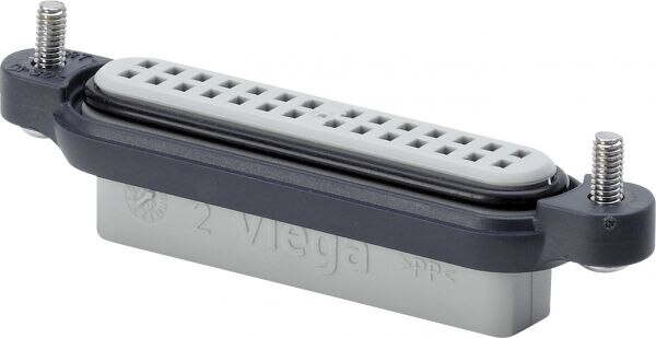 Viega Strahlregler 6161.249 in 42x7x13mm Kunststoff grau