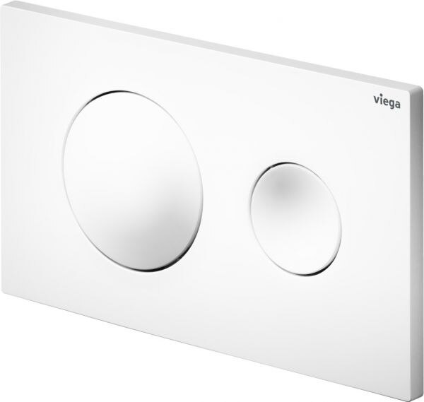 Viega WC Betätigungsplatte VfS 20 8610.1 aus Kunststoff in weiß alpin
