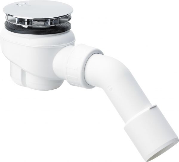 Ablaufgarnitur Domoplex 6929 208615 90x40x50mm Abg.45Gr.,f.65mm Ablauflo vc