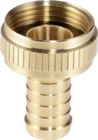 Bild vom Produkt: Schlauchverschraubung 3/4"x1" flachdichtend, messing, blank