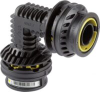 Viega Bogen 90 Grad mit SC Geopress K 9716G in 50mm Kunststoff