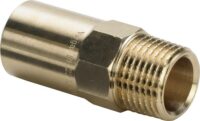 Einsteck-St. SANPRESS 2211.1, 285081 AG 18x1/2 aus Rotguss