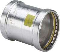 Schiebemuffe SANPRESS INOX G 0215.5XL 108,0mm, 578619 aus Edelstahl rostfrei