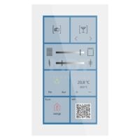 MDT Bedientableau Unterputz KNX weiß Farbe Touch BE-GTSP6TW.01S