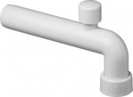 Abgangsbogen VIEGA 7985.01-881 118426 40x40x220mm, mit Rohrbeluefter