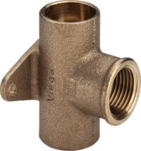Rotguss Wandscheibe T-Stück 94490 G 15x1/2x15, pro Stück