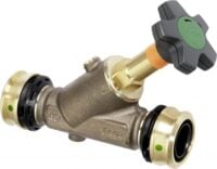 Viega Schrägsitzventil mit SC Easytop 5337.5 in 16mm Siliziumbronze