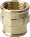 Rotguss-Muffe 3240 11/4x1" reduziert