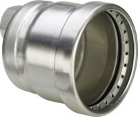 Viega Verschlusskappe SC Sanpress Inox 2356XLLF in LABS-frei in 76,1mm