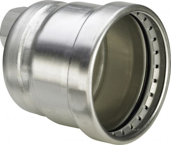 Viega Verschlusskappe SC Sanpress Inox 2356XLLF in LABS-frei in 76,1mm