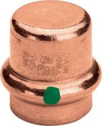 Verschlusskappe PROFIPRESS 2456, 28mm 349349, aus Kupfer, für Wasser