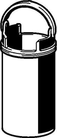 Viega Baugr. Tauchrohr 6934-821 in 40mm Kunststoff weiß