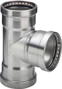 T-Stück SANPRESS INOX 2318 XL 482794 108,0x88,9x108,0mm, a nichtrostend Stahl