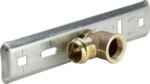 Gas-Anschluss Platte VIEGA G2324, 533601 1"x22mm, für Einstutzen. verzinkt
