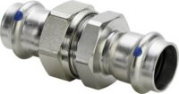 Viega Verschraubung mit SC Sanpress Inox 2360LF in LABS-frei in 54mm