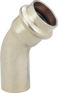 Viega Bogen 45 Grad Seapress 0326.1 in 35mm CuNiFe