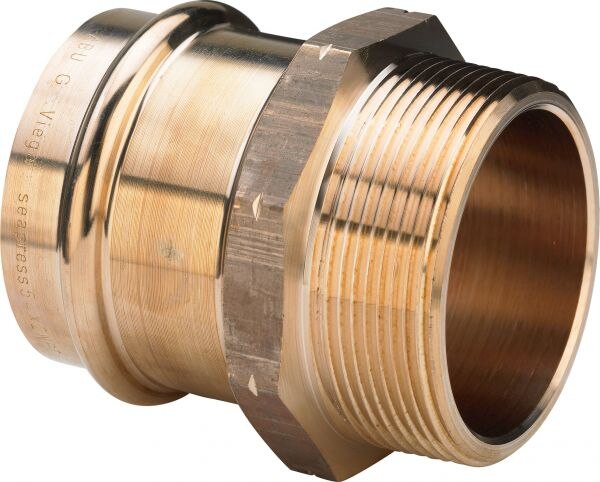 Viega Übergangsstück Seapress 0311.5 in 54mm x 2 NPT CuNiFe