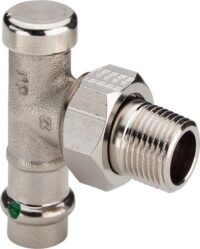 Ruecklaufverschraubung VIEGA 2272.1 1/2x15, Winkelform, 326357, für Heizung