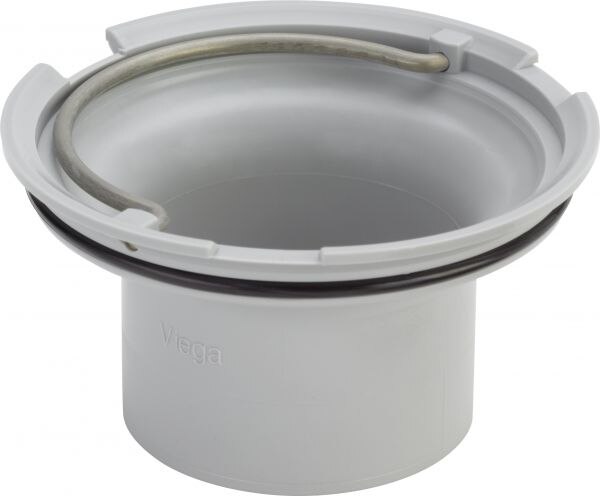 Viega Tauchrohr 4973.91 in 90x50mm Kunststoff grau
