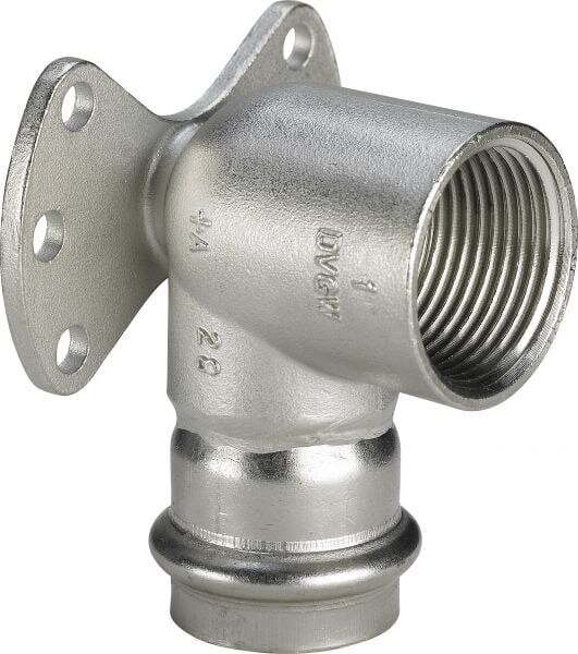 Wandscheibe SANPRESS INOX 2325.5 437251 18x1/2, aus nichtrostendem Stahl