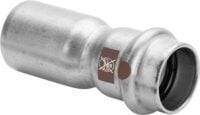 Viega Reduzierstück mit SC Temponox 1715.1 in 54x42mm Stahl nichtrostend
