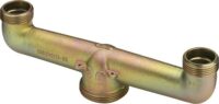 Gas-Anschlussstück HIRSCHGEWEIH VIEGA G2326, 531515, 1" a Temperguss verz.