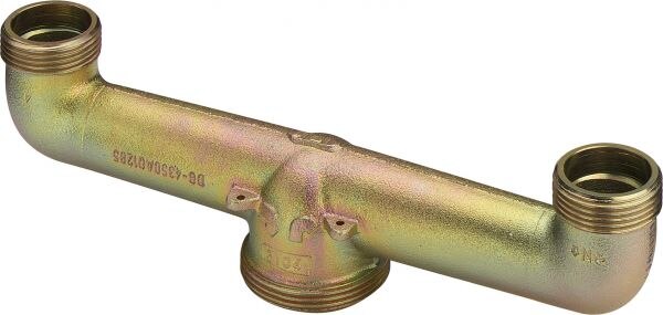 Viega Gas-Anschlussstück HIRSCHGEWEIH VIEGA G2326, 531515, 1" a Temperguss verz.