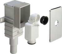 UP-Geruchverschluss VIEGA 5633.3 553777 11/4x50/40, waagr Abg., Kunstst./verchr.