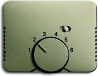 Busch-Jaeger Zentralplatte Raumtemp matt alpha 1795-260 palladium