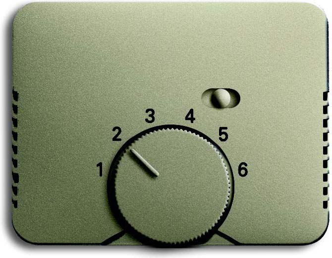 Busch-Jaeger Busch-Jaeger Zentralplatte Raumtemp matt alpha 1795-260 palladium