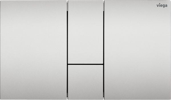 Viega WC Ausstellungsplatte VfS 24 8614.19 aus Kunststoff in edelmatt
